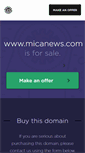 Mobile Screenshot of micanews.com